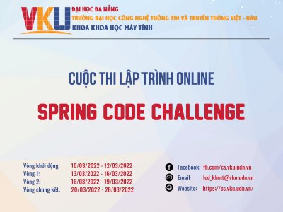 Cuộc thi lập trình online Spring code challenge 2022